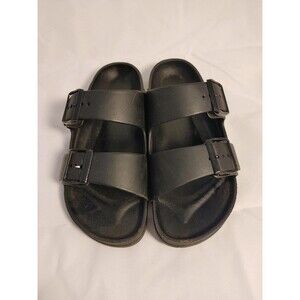 Black Weeboo Beach Slide Sandals Size 6